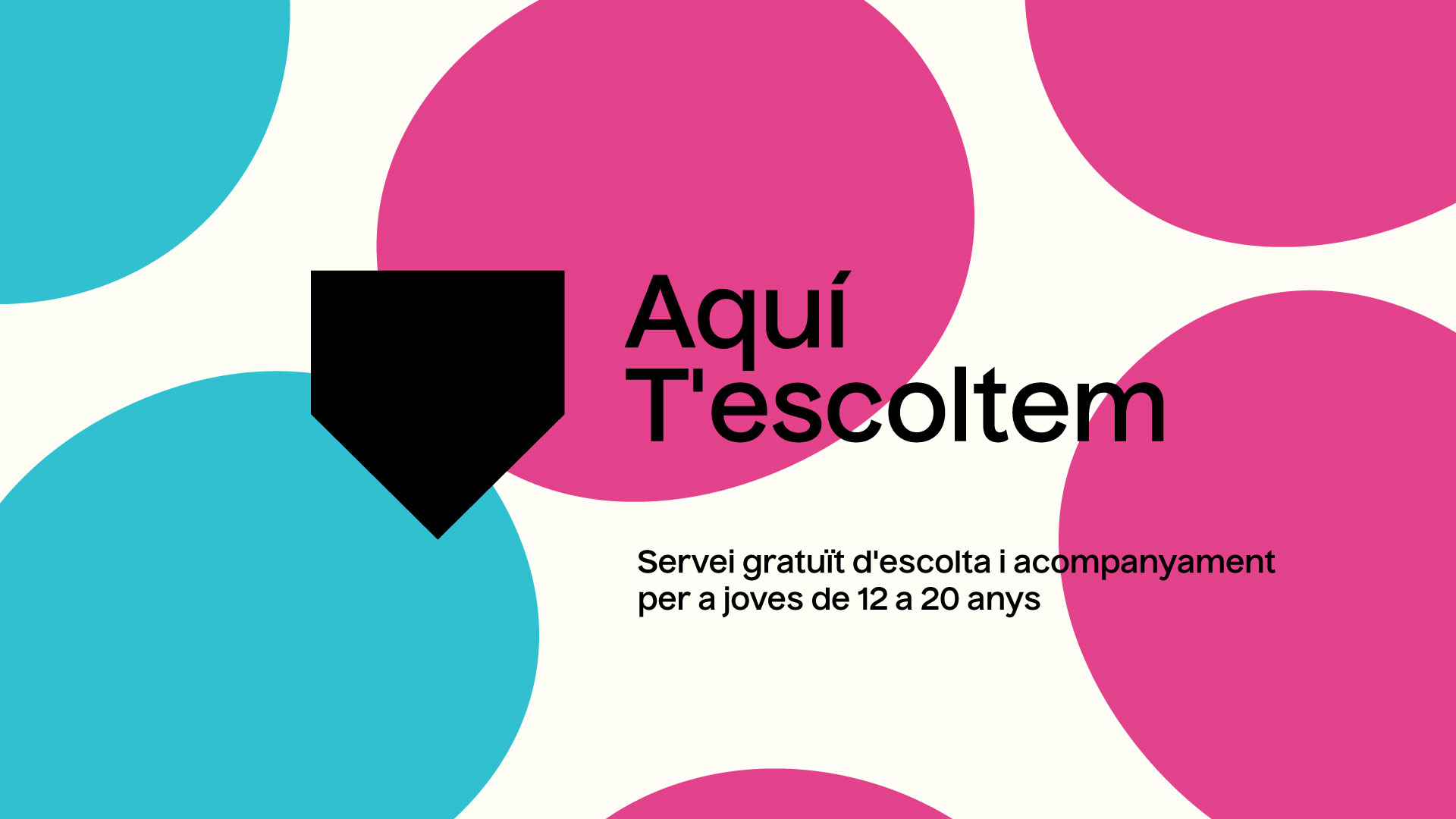 Aquí t'escoltem imatge corporativa