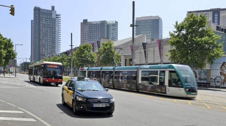 Transport public a la Diagonal